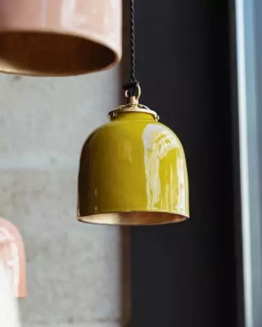 Suspension Cloche - Moutarde