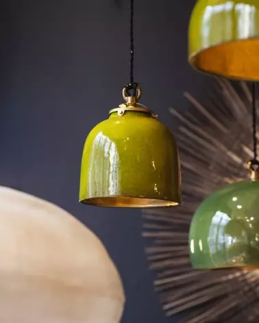 Suspension Cloche - Absinthe